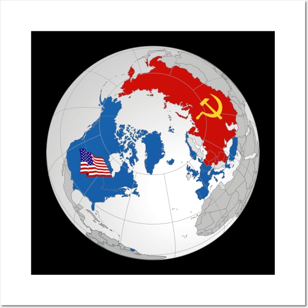 Globe - COLD WAR Wall Art by twix123844